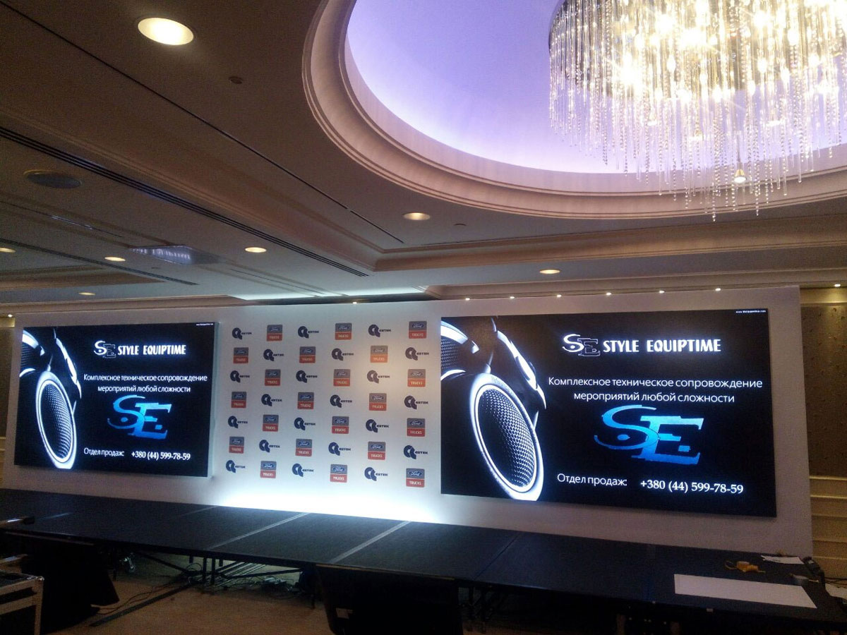 Світлодіодні екрани, послуга чи оренда. Київ, Україна. Компанія Еквіптайм