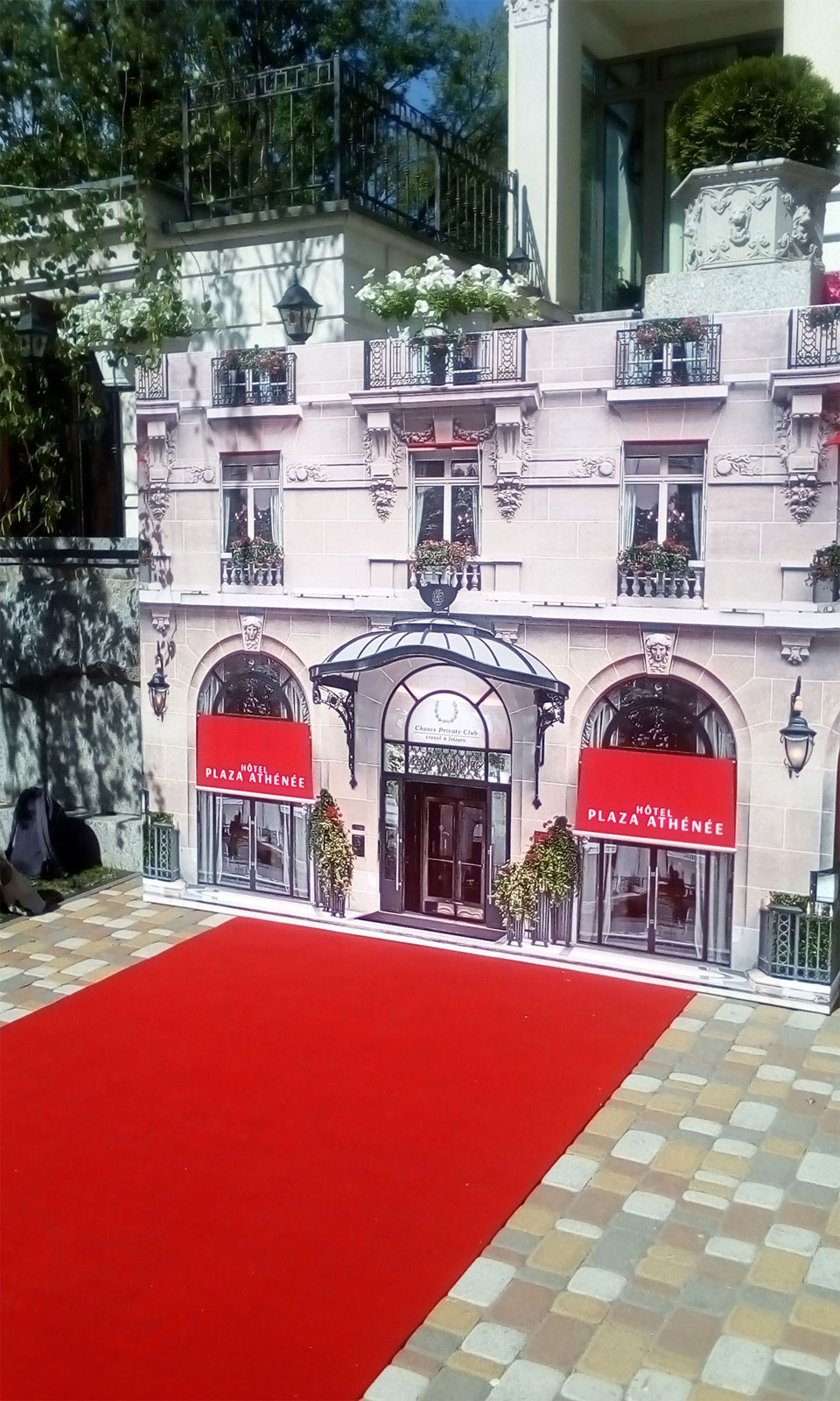 Баннер как основа для декора, услуга или аренда. Киев, Украина. Компания Эквиптайм