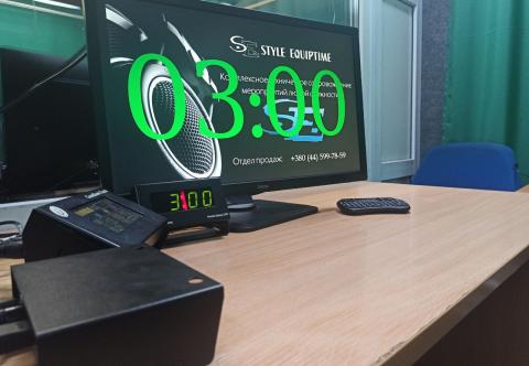 Аппаратный таймер времени в аренду Киев, Украина CountDown Touch Timer