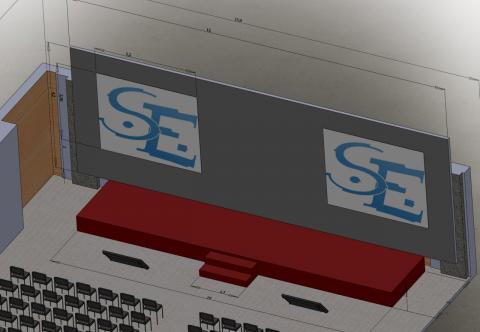 Візуалізація розміщення обладнання на заході Київ, Україна