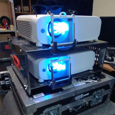 Аренда Комплект 3D проекторов 5000 лм Киев, Украина